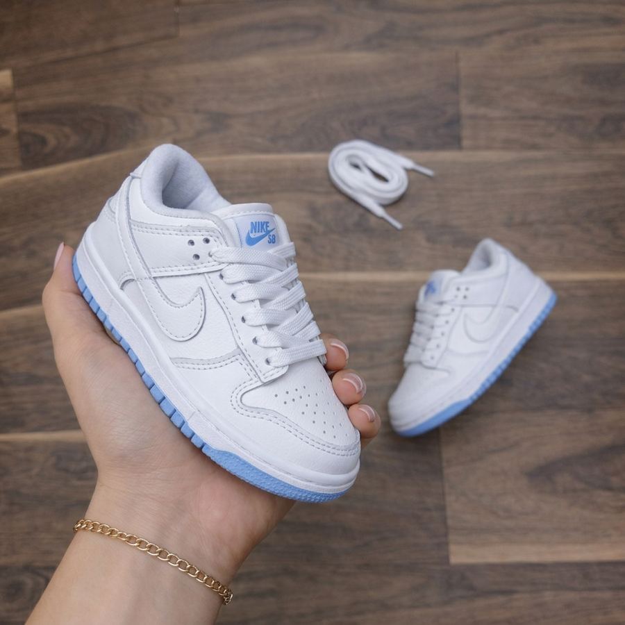 Tênis NK Casual Infantil - Cadarço de Brinde na cor Branco